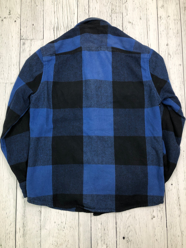 Abercrombie&Fitch blue black plaid flannel - His L