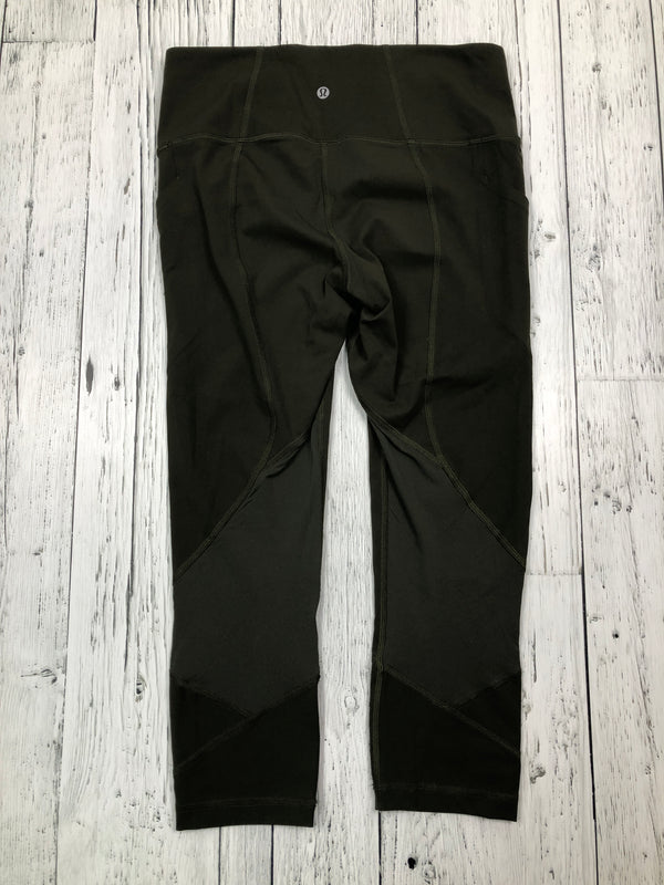 lululemon green leggings - Hers M/8