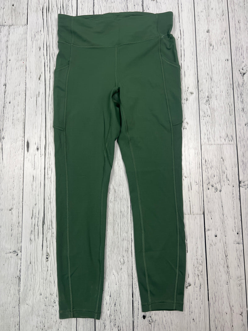lululemon green leggings - Hers M/8