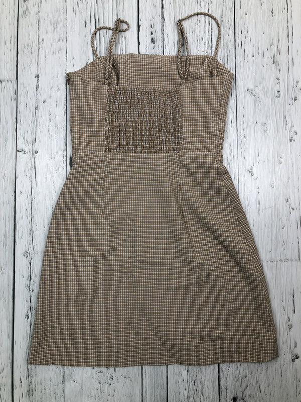 Wilfred Aritzia brown plaid dress - Hers XS/0