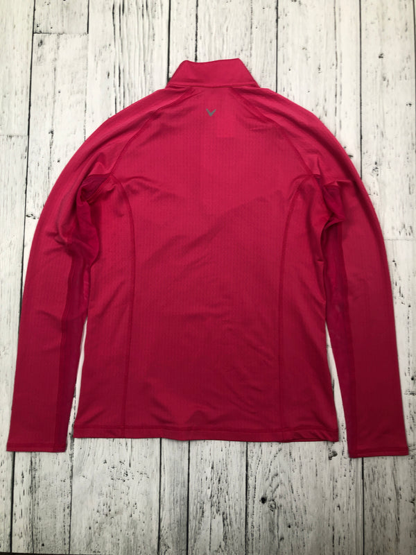 Callaway pink golf long sleeve shirt- Hers M