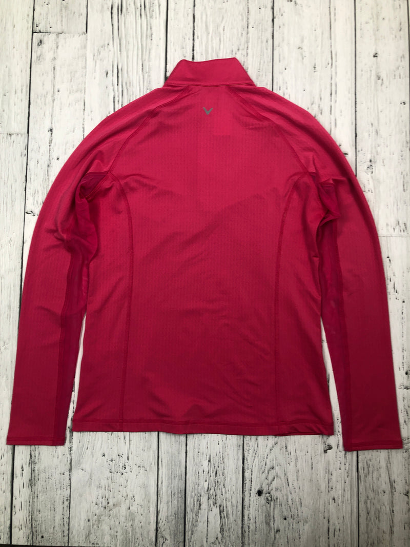 Callaway pink golf long sleeve shirt- Hers M