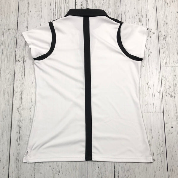 Aur white black shirt - Hers M