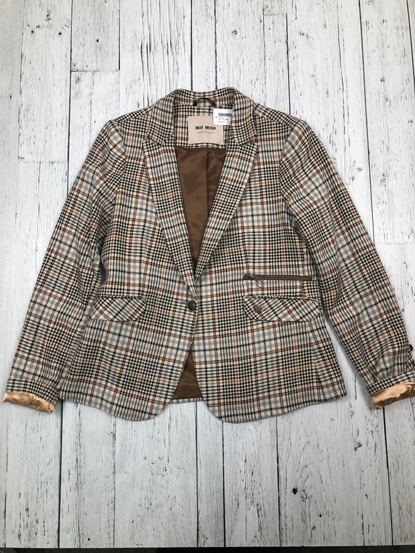 Mos Mosh brown plaid blazer - Hers S/38/6