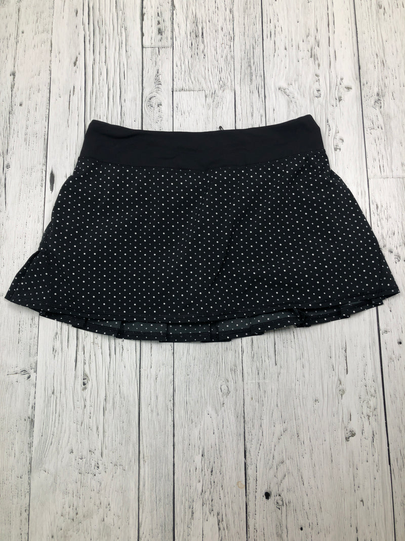 lululemon black white polka dot skirt - Hers S/6