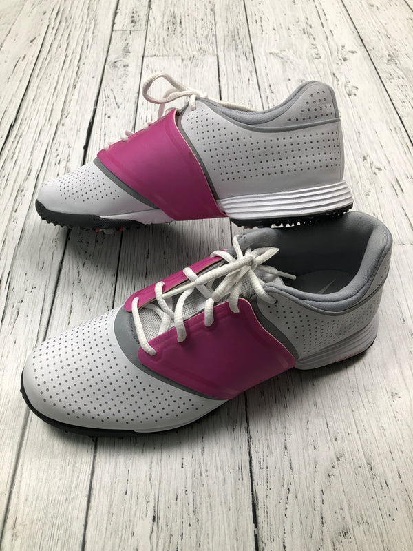 Nike Lunarlon pink white golf shoes - Hers 7