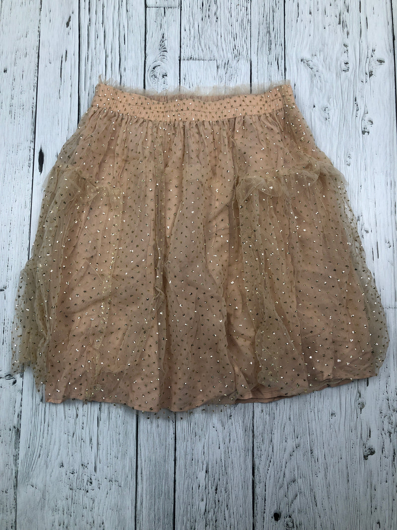 Zara pink gold patterned skirt - Girls 12