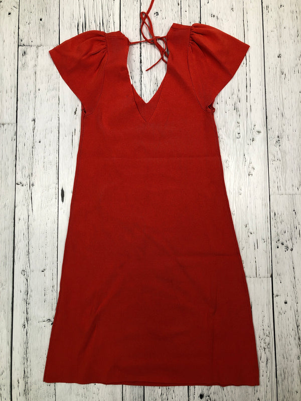 MNG orange dress - Hers S