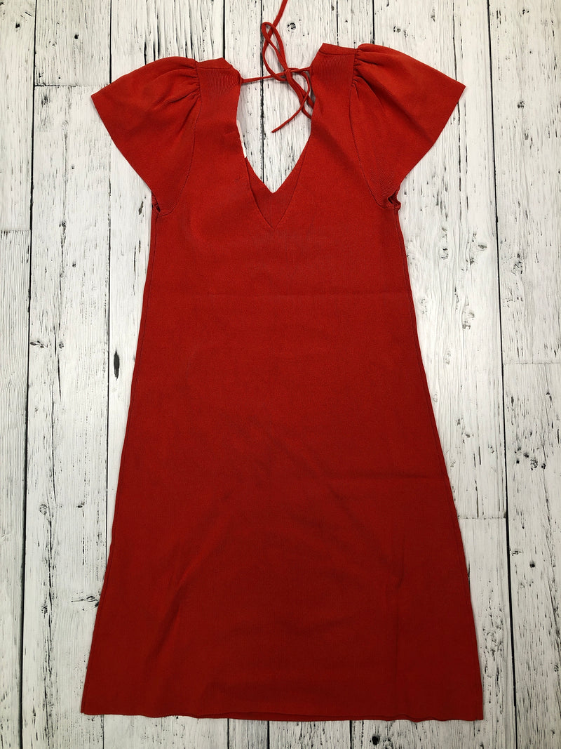 MNG orange dress - Hers S