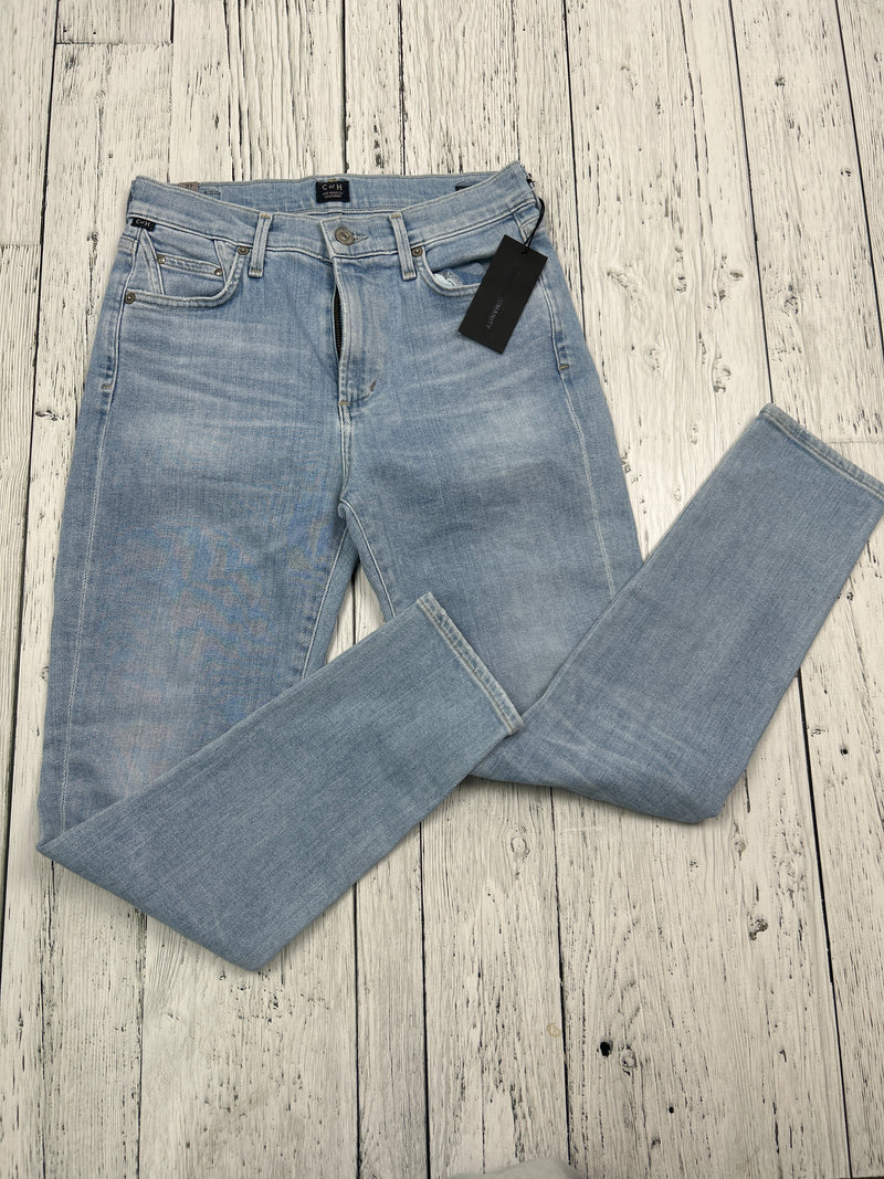 Citizens of Humanity blue rocket crop skinny jean - Hers S/27