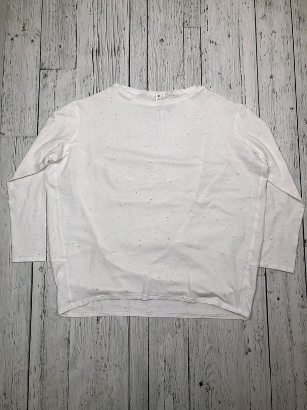 lululemon white patterned shirt - Hers S/4