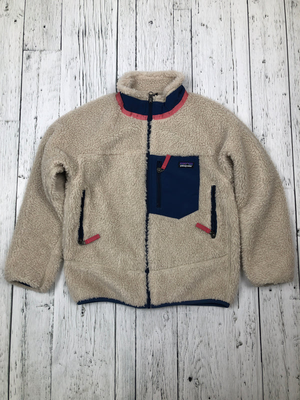 Patagonia beige sweater - Girls 10
