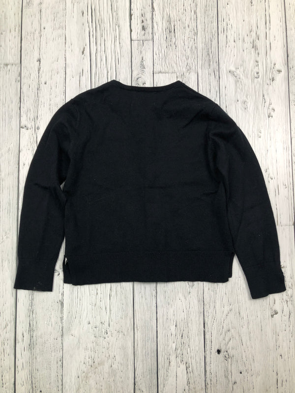 Zara black button up sweater - Girls 9