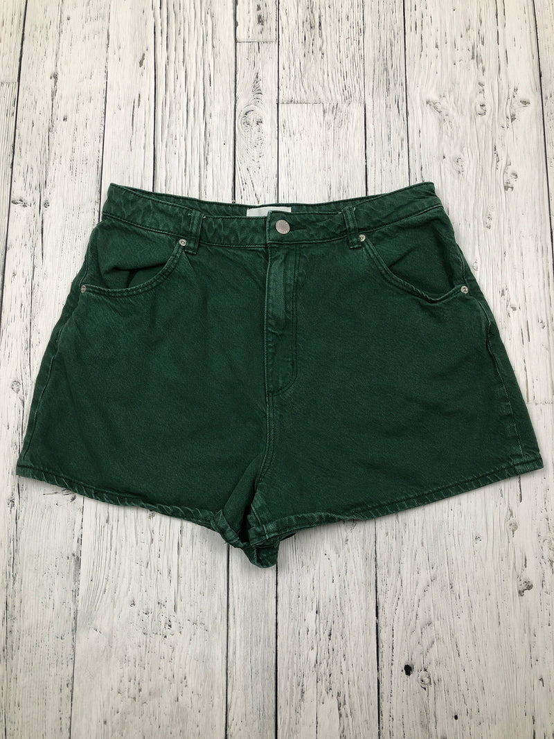 Rolla’s green denim shorts - Hers M/30