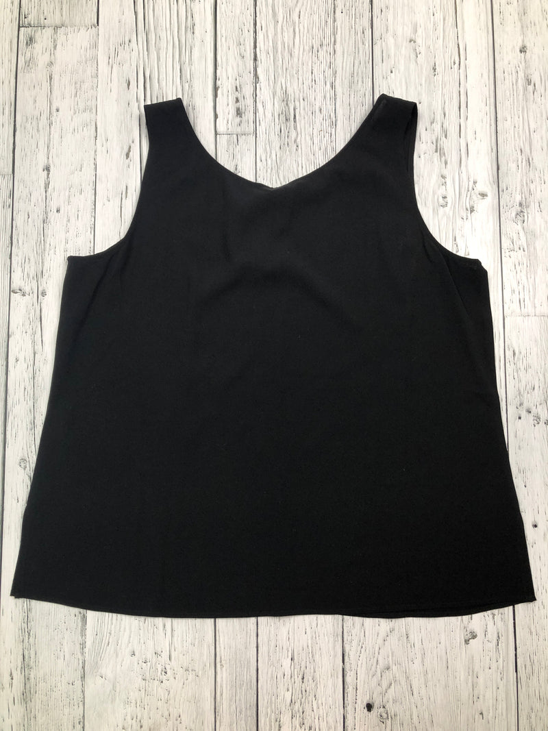 Eileen Fisher black tank top - Hers L