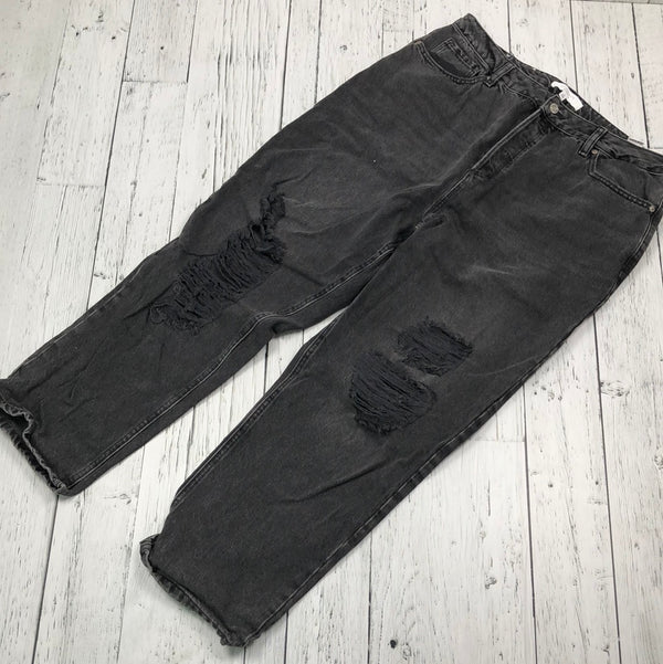 Dynamite black distressed jeans - Hers 32/L