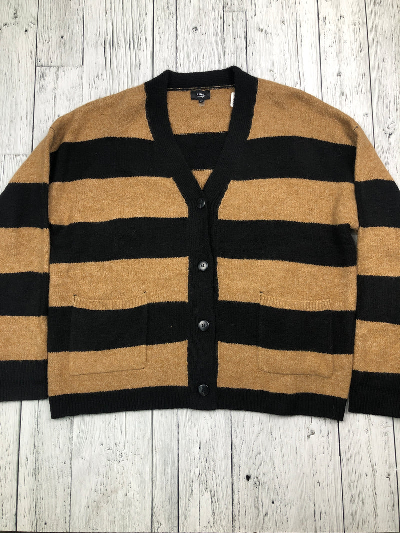 Line brown black sweater - Hers M