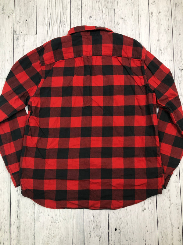 American Eagle red black flannel - His XL