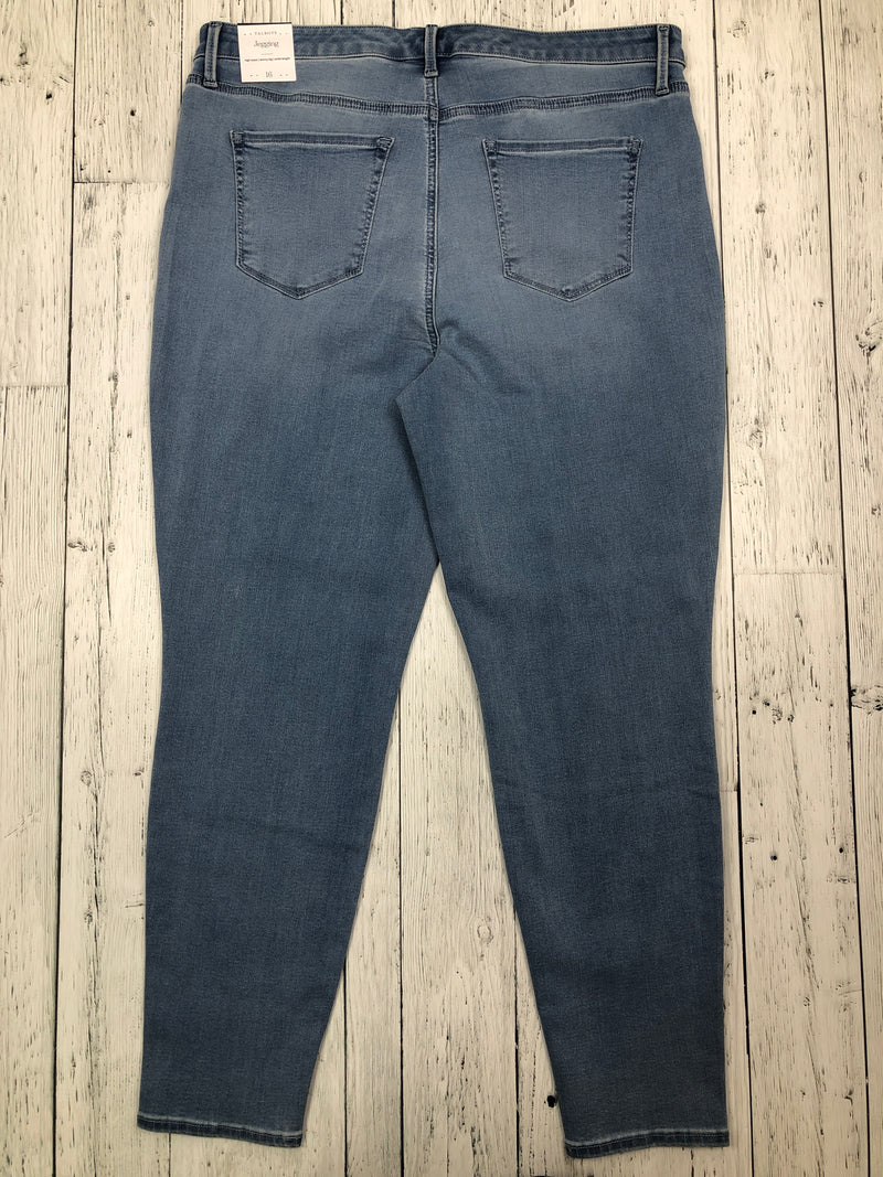 Talbots blue high waist skinny leg jeans - Hers XL/16