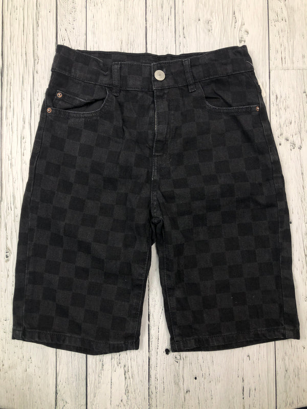 Zara black patterned denim shorts - Boys 12