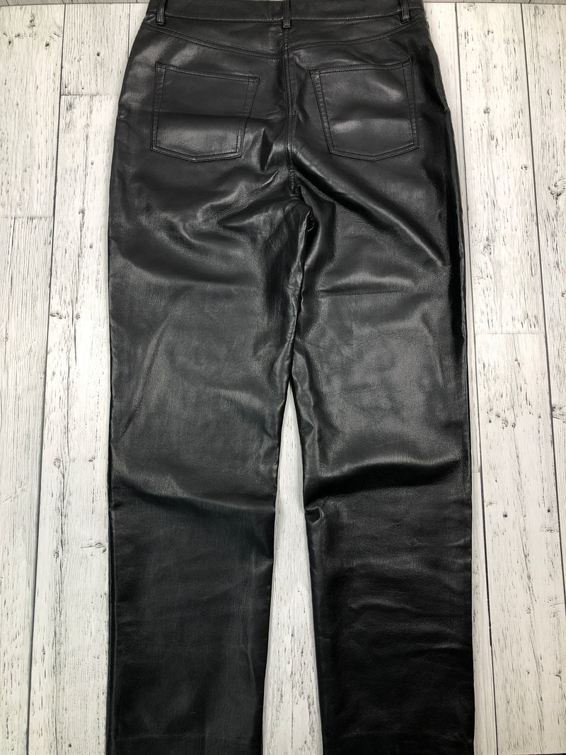 Wilfred Aritzia black leather pants - Hers L/14