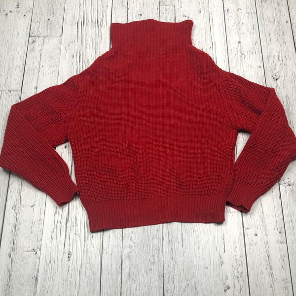 Wilfred Aritzia red knit sweater - Hers XXS
