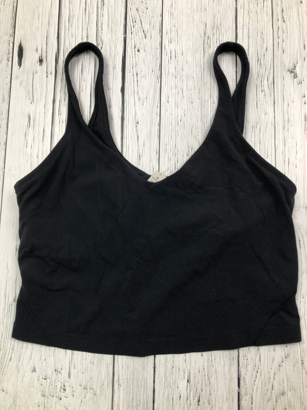 lululemon black tank top - Hers M/8