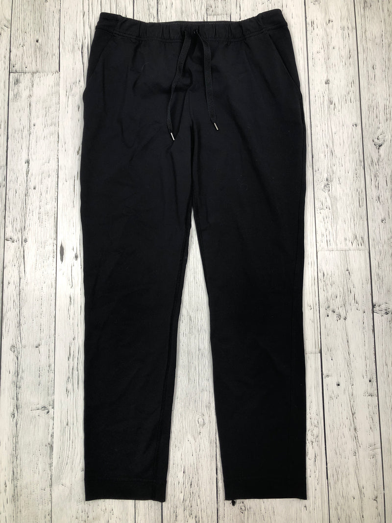 lululemon on the fly 28” black joggers - Hers S/6