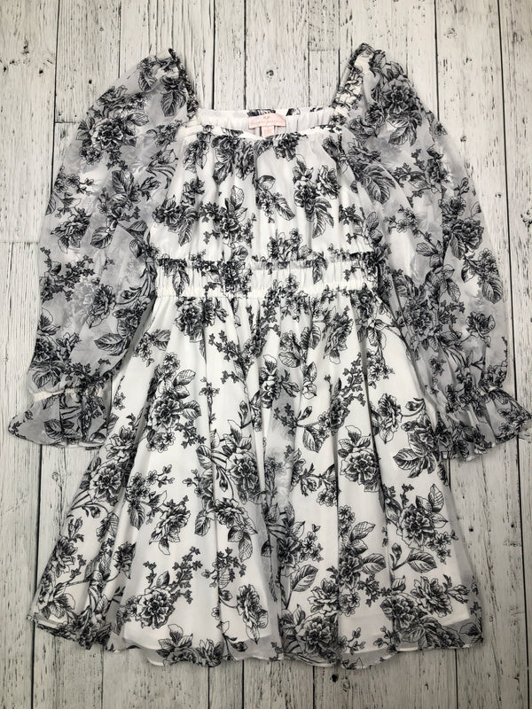 Rachel Parcell white black floral dress - Hers S/4