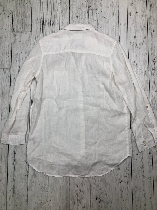 C&C California white button up shirt - Hers S