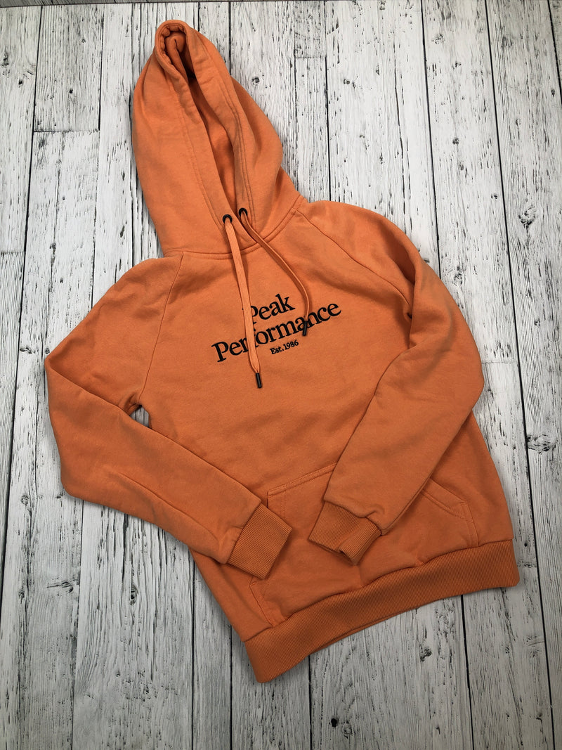 Peak performance orange hoodie - His S