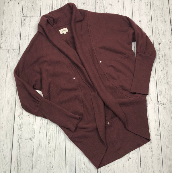 Wilfred Aritzia burgundy sweater - Hers M