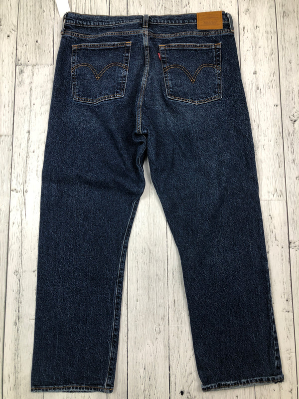 Levi’s blue wedge straight jeans - Hers L/33
