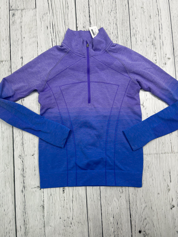 ivivva purple half zip sweater - Girls 12