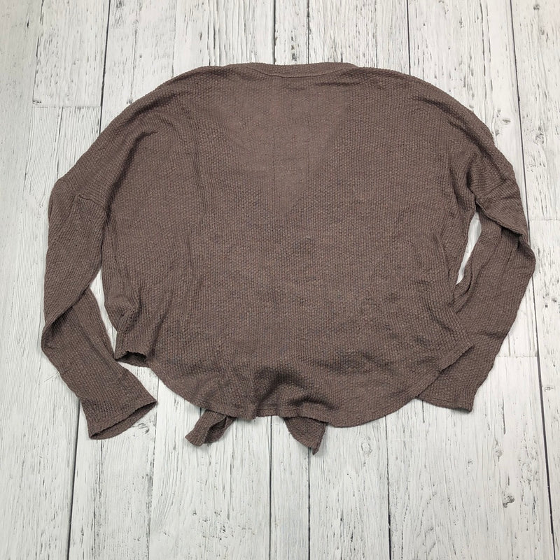 Babaton Aritzia brown shirt - Hers S