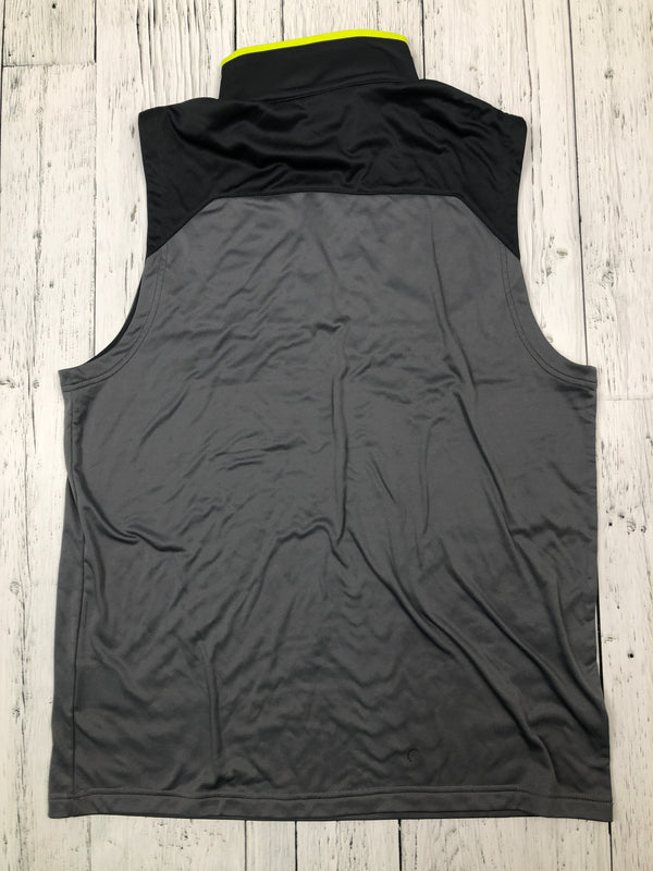 PGA TOUR grey black golf shirt - His L