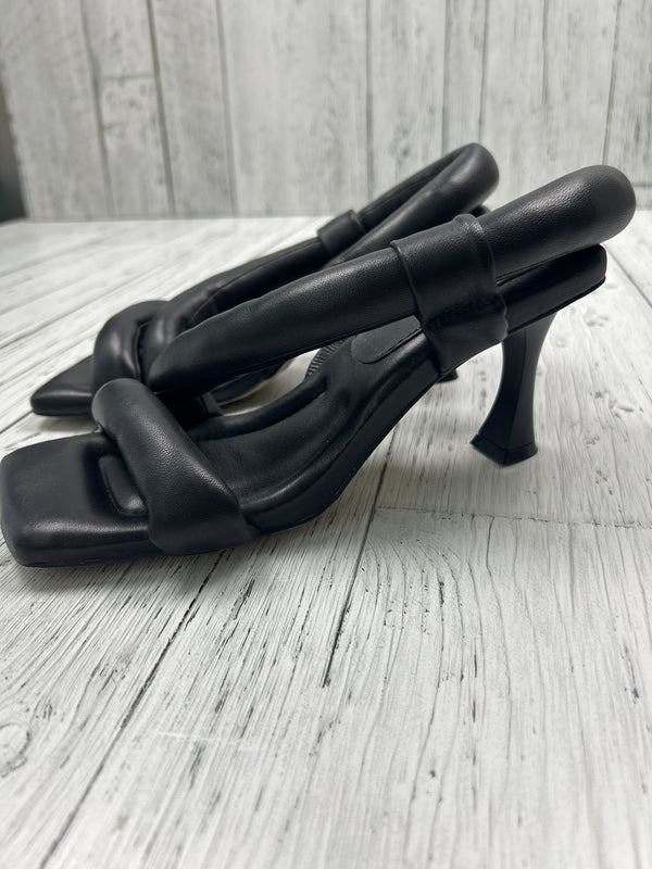 Ducie black open toe heels - Hers 40 (9.5)