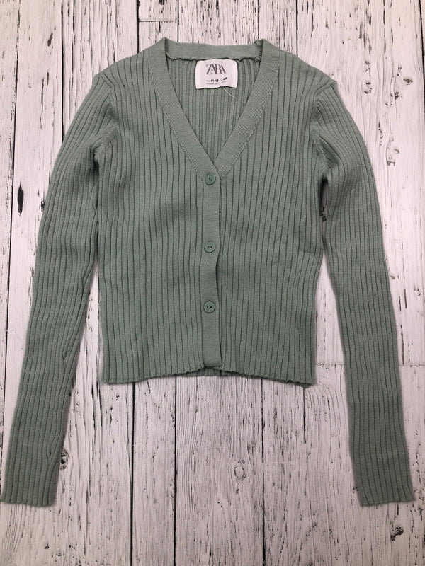 Zara green shirt - Girls 11/12