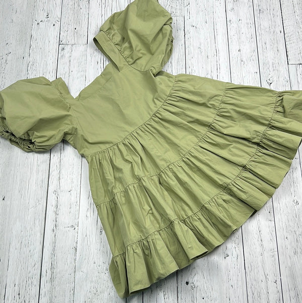 Oak+Fort green dress - Hers M