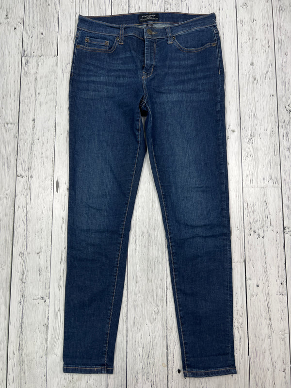 Banana Republic sculpt skinny blue jeans - Hers S/28