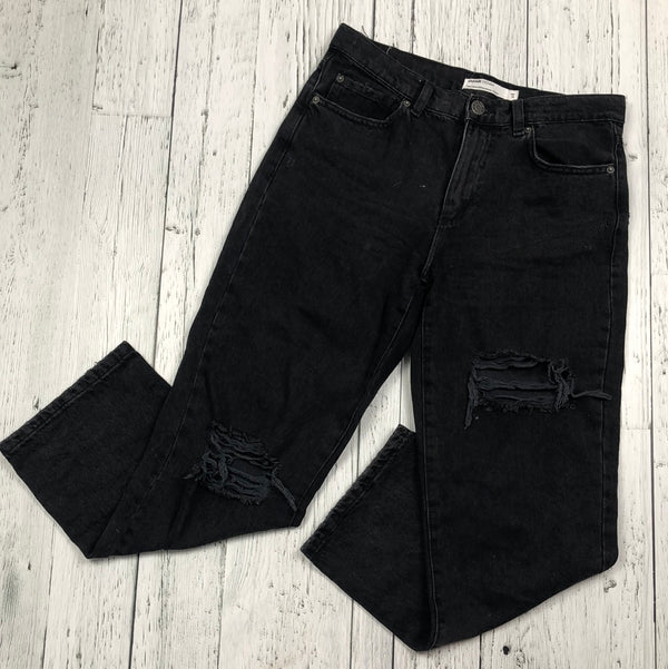 Garage denim black distressed jeans - Hers S/28