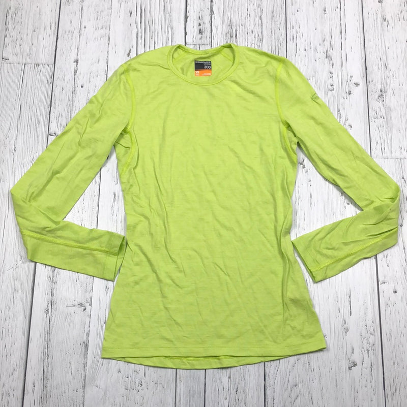 Icebreaker Merino 200 Green Shirt - Hers XS