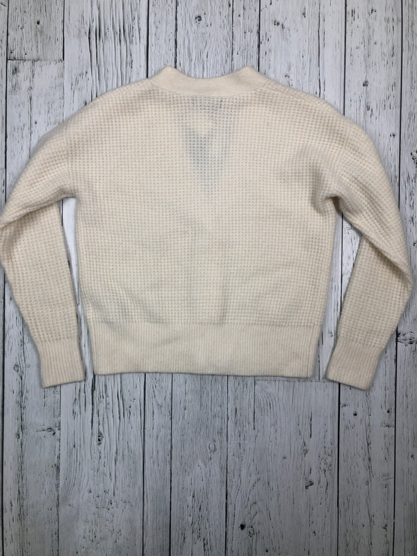 Banana Republic white cardigan sweater - Hers XS