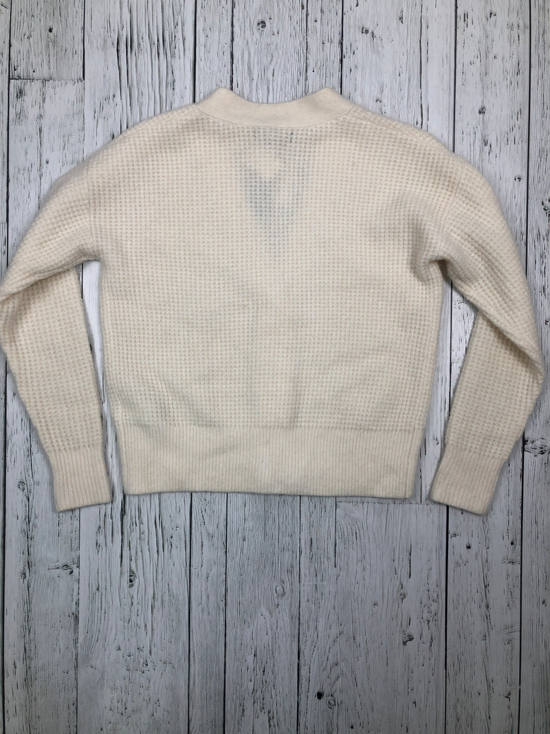 Banana Republic white cardigan sweater - Hers XS