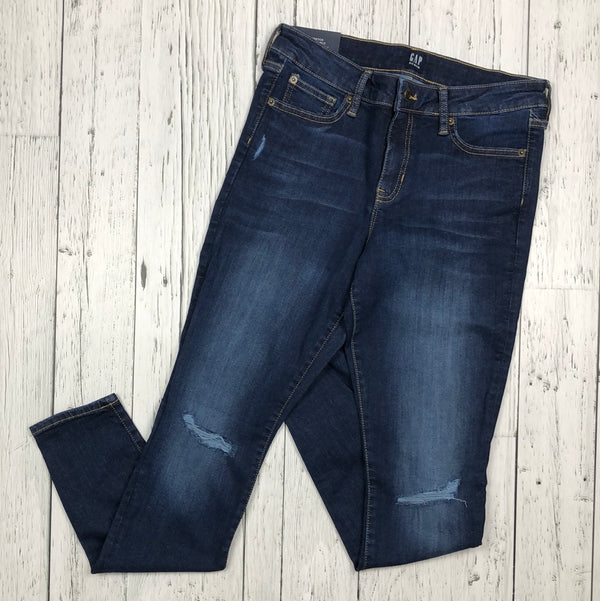 Gap blue distressed jeans - Hers M/8