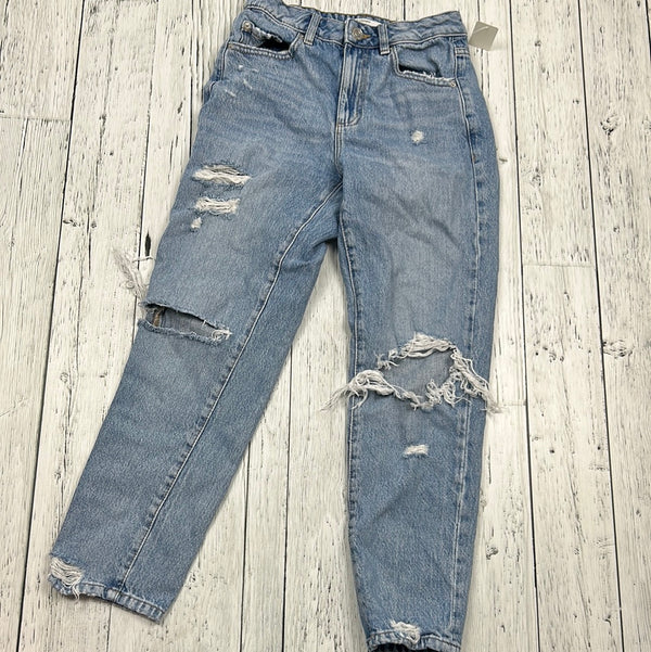 Garage distressed mom jeans - Hers XS/25