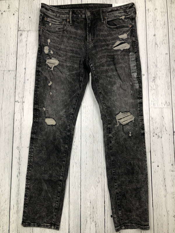 American Eagle black skinny jeans - His M/34x32