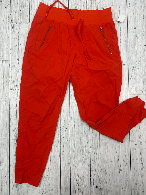 Athleta orange joggers - Hers M/8