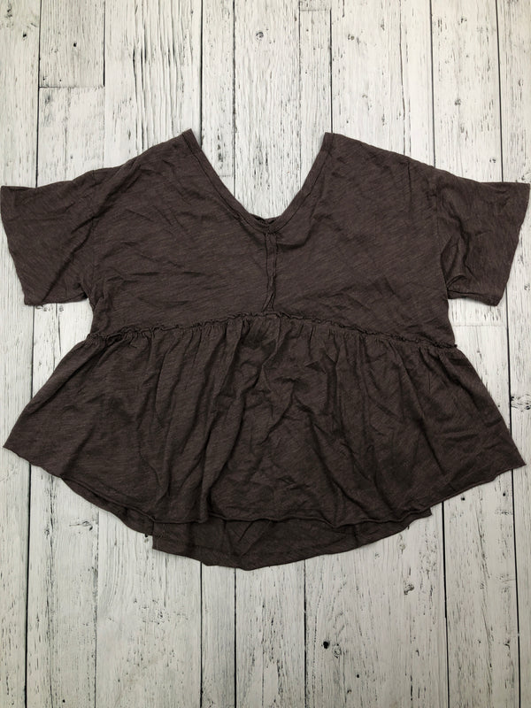 American Eagle brown shirt - Hers L