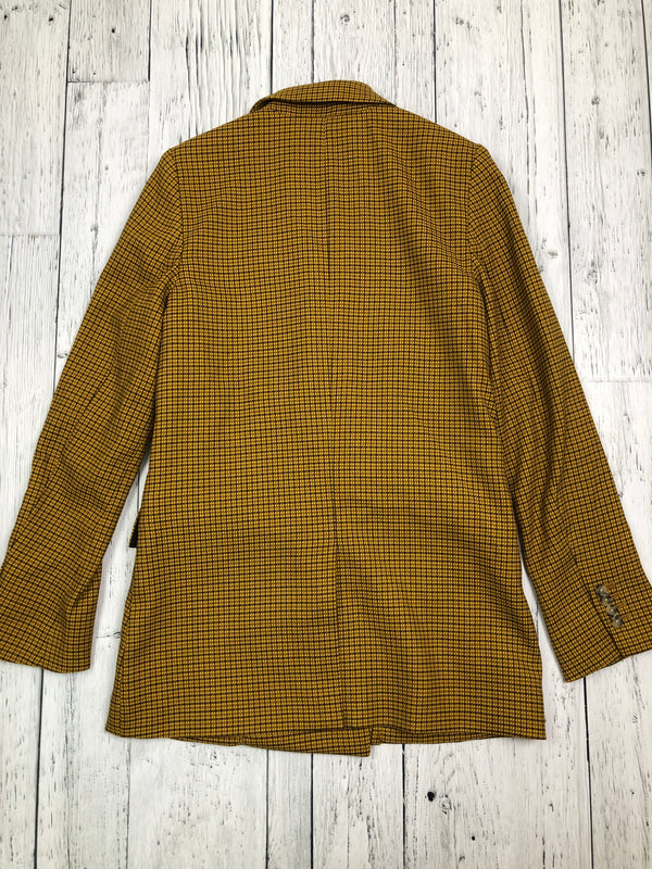 Little moon yellow plaid suit jacket/ pants - Hers XS